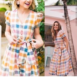 Gal Meets Glam - Poppy Button Down Dress